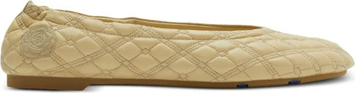 Burberry Leather Ballet Flats