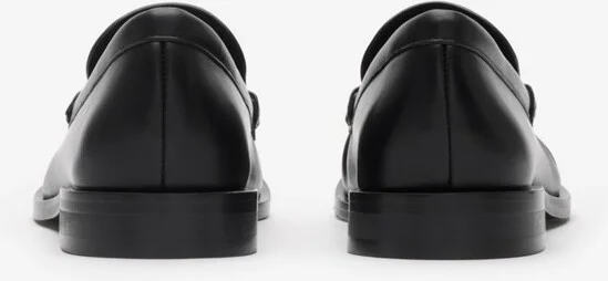 Burberry Leather Cadet Loafers Size: 35 - Image 4