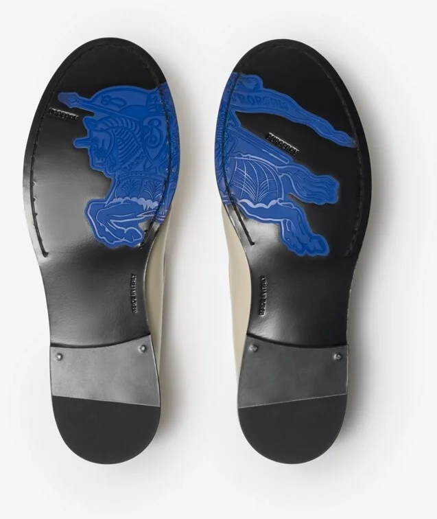 Burberry Leather Cadet Loafers Size: 35 - Image 6
