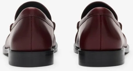 Burberry Leather Cadet Loafers Size: 35 - Image 4