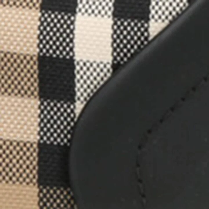 Burberry Leather Check Sneakers - Image 5
