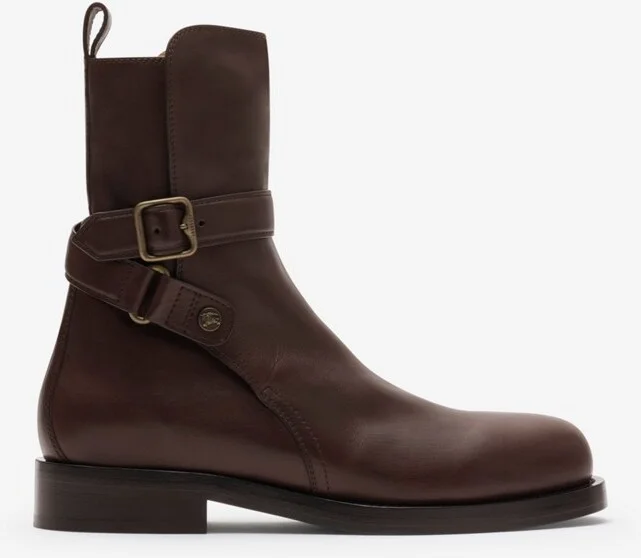 Burberry Leather Ledger Jodphur Boots​​ Size: 41