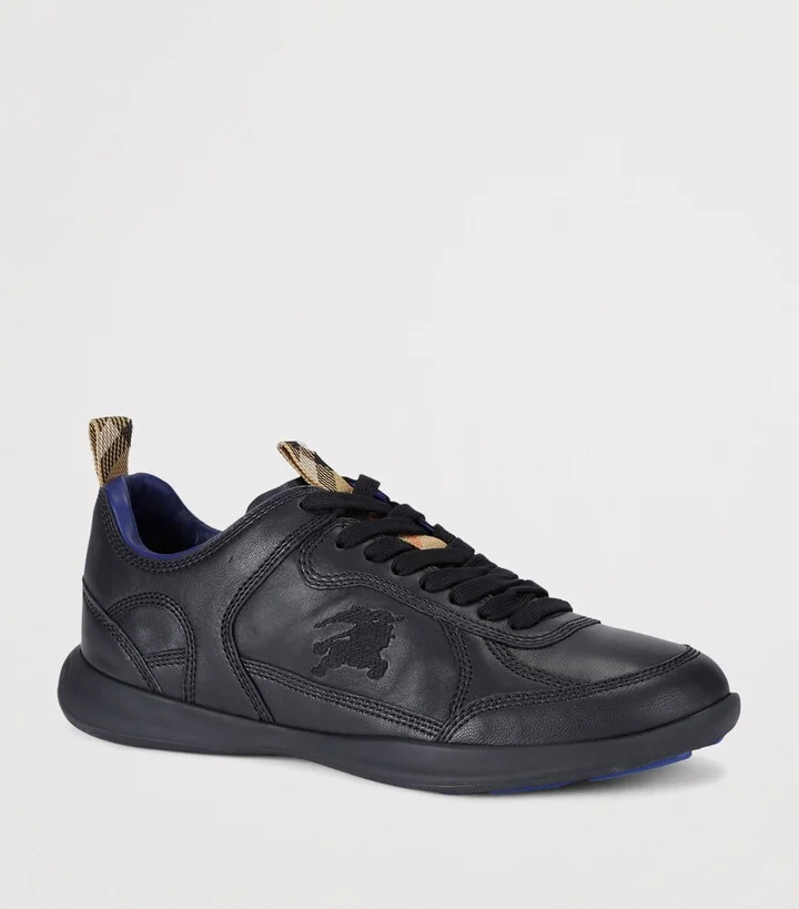 Burberry Leather Matrix Sneakers - Image 3