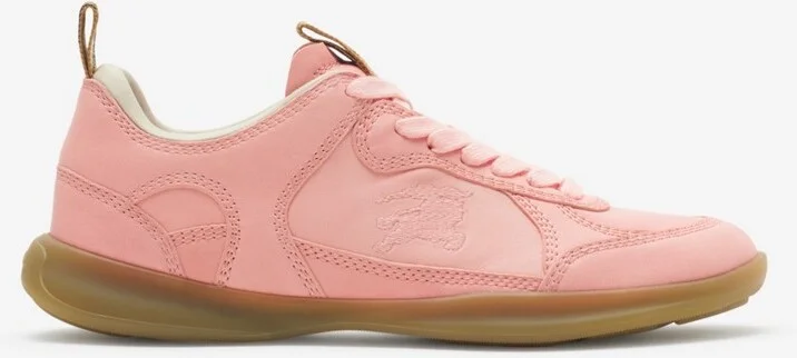 Burberry Leather Matrix Sneakers Size: 35