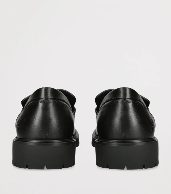 Burberry Leather Rogue Loafers - Image 2