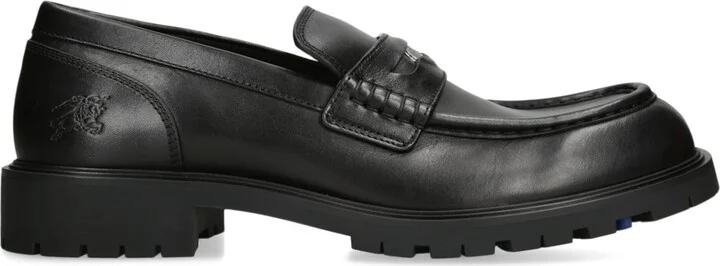 Burberry Leather Rogue Loafers