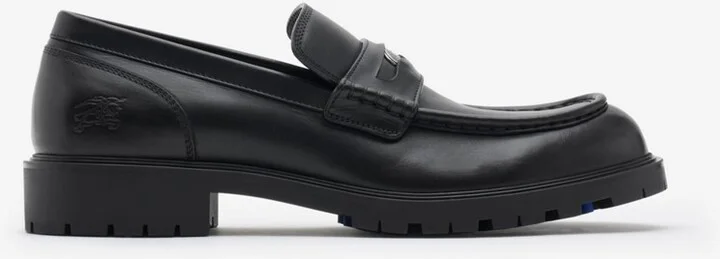 Burberry Leather Rogue Loafers Size: 40
