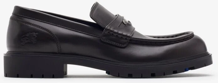 Burberry Leather Rogue Loafers Size: 41