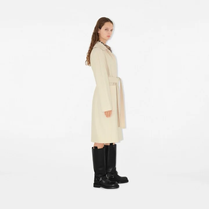 Burberry Leather Saddle High Boots Size: 35 - Image 2