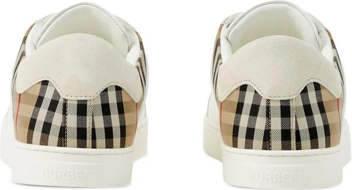 Burberry Leather Sneakers - Image 4