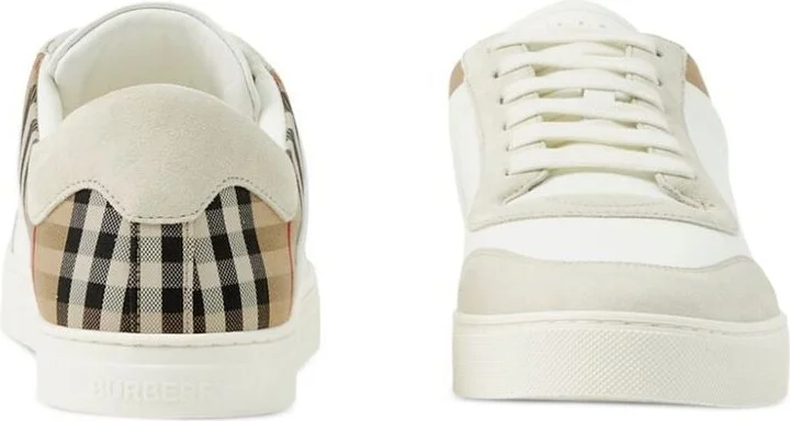 Burberry Leather Sneakers - Image 7