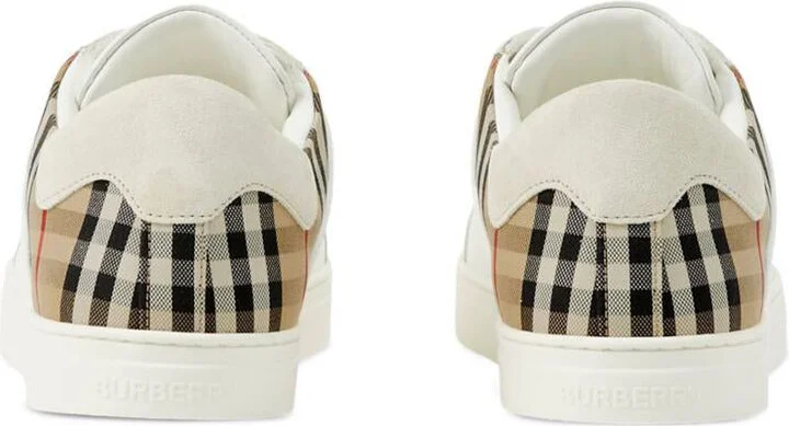 Burberry Leather Sneakers - Image 2