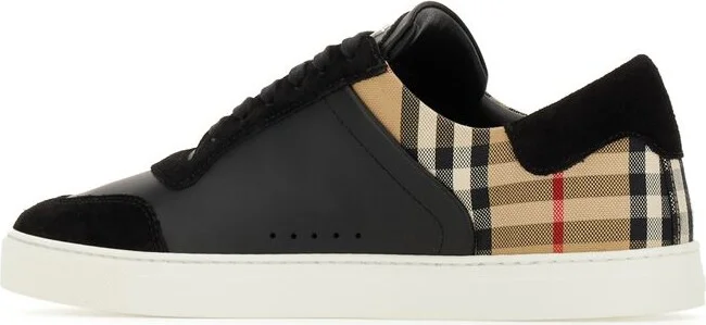 Burberry Leather Sneakers - Image 2