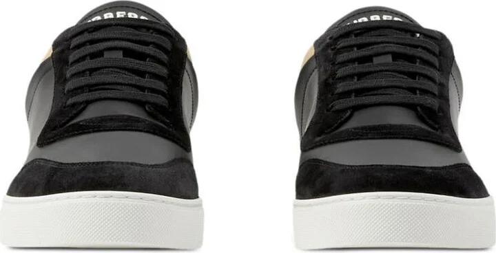 Burberry Leather Sneakers - Image 4