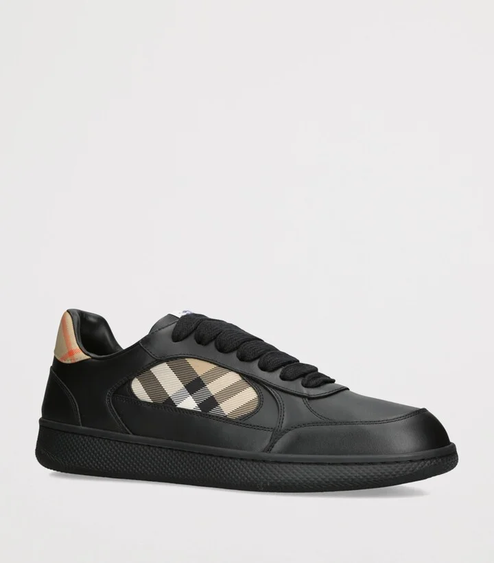 Burberry Leather Terrace Sneakers - Image 3
