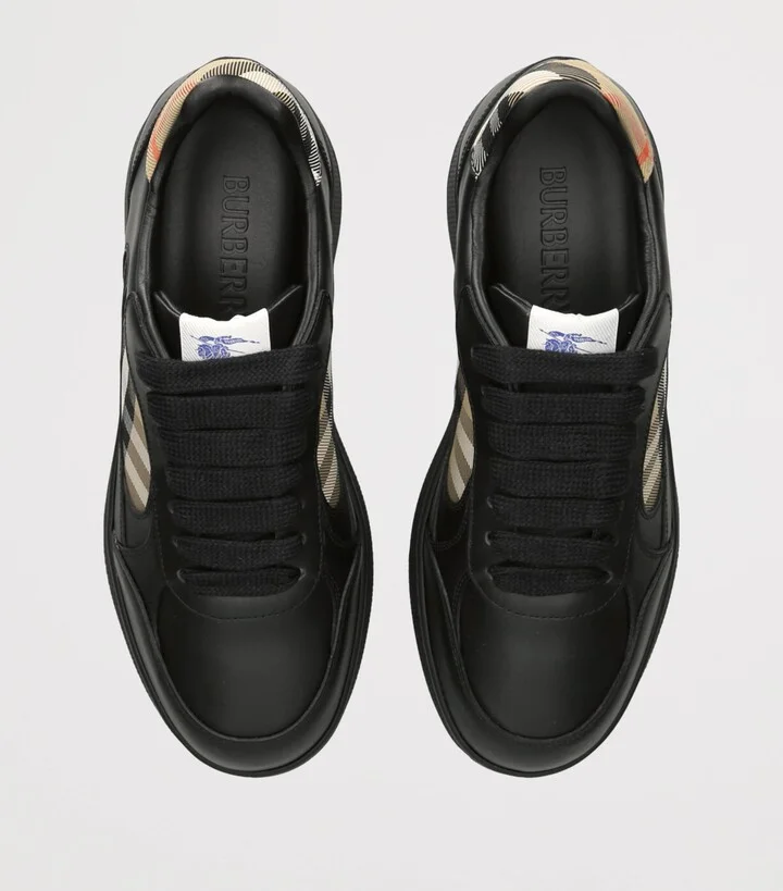 Burberry Leather Terrace Sneakers - Image 4