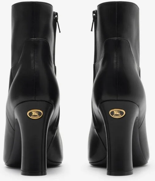 Burberry Leather Trinket Ankle Boots​ Size: 35 - Image 4