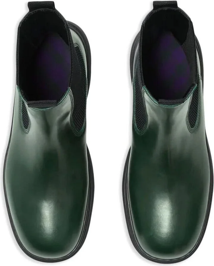 Burberry Lf Creeper Chelsea Shoes - Image 4
