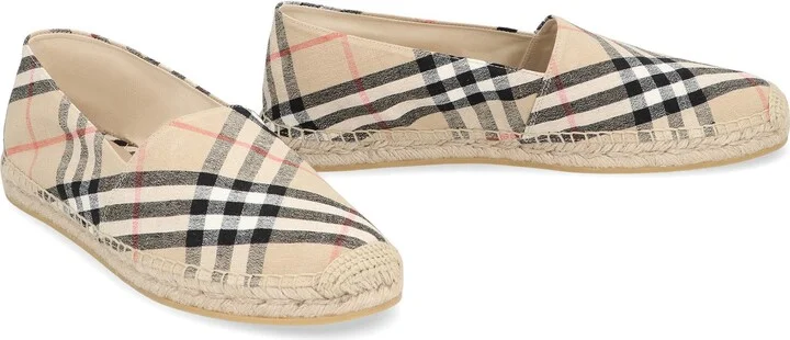 Burberry Linen Espadrilles - Image 3