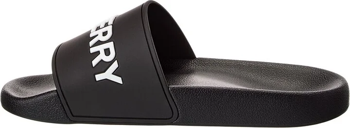 Burberry Logo Rubber Slide - Image 2