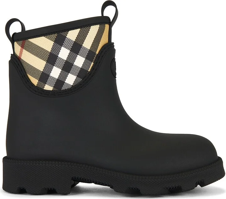 Burberry Marsh Low Rainboot in Black