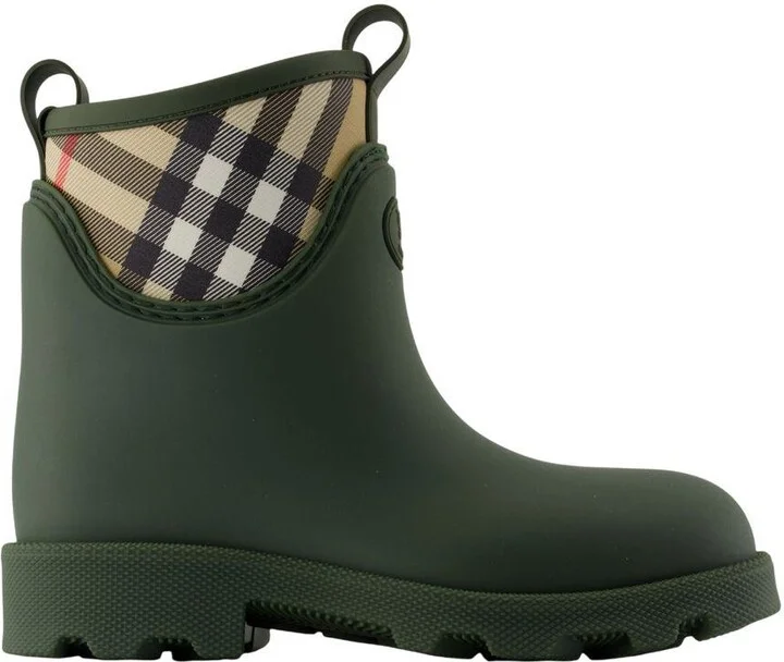 Burberry Marsh Stamp Low Ankle Boots