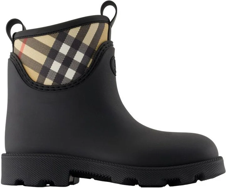Burberry Marsh Stamp Low Ankle Boots