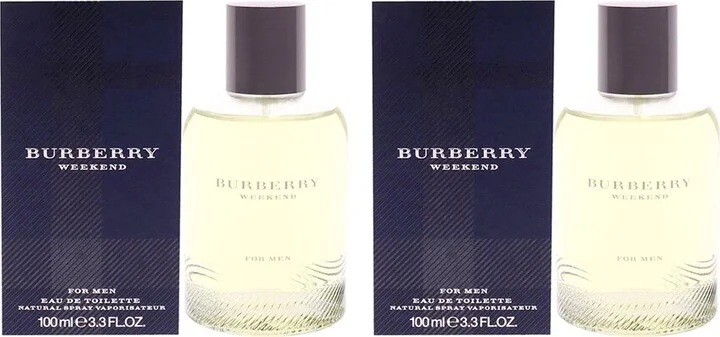 Burberry Men's 3.3Oz Burberry Weekend Pack Of 2 Edt Spray - Image 2