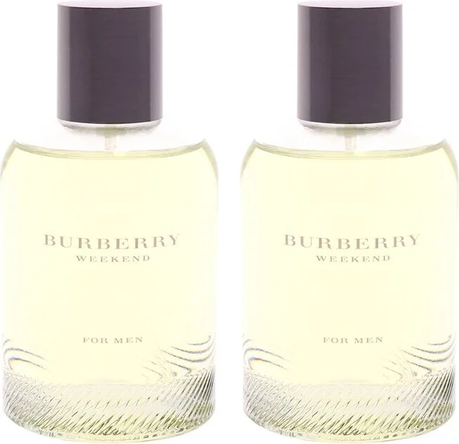 Burberry Men's 3.3Oz Burberry Weekend Pack Of 2 Edt Spray