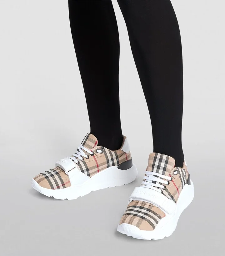 Burberry New Regis Vintage Check Sneakers - Image 2