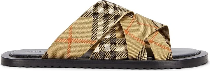 Burberry Pavillion Sandal in Brown