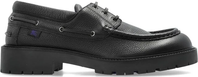 Burberry Raft Lace-Up Boat Shoes