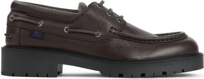 Burberry Raft Lace-Up Boat Shoes