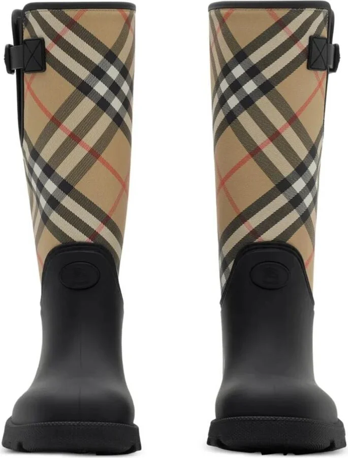 Burberry Rubber Marsh Stamp High Boots Shoes - Image 2