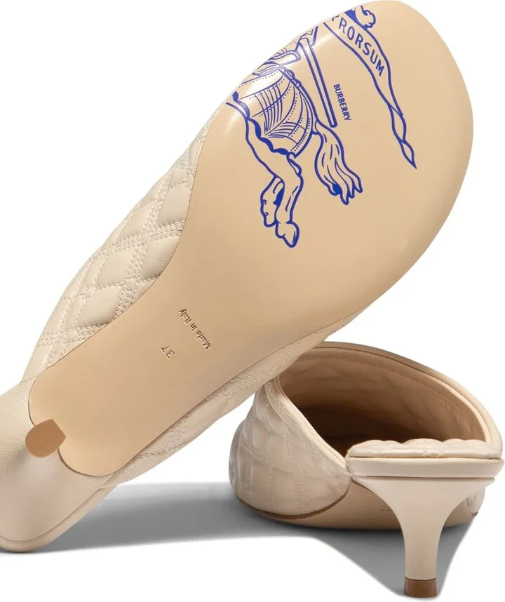 Burberry "Sadler" Mules 45 Mm - Image 5