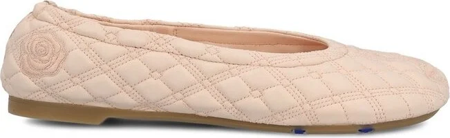 Burberry Sadler Quilted Ballerina Shoes