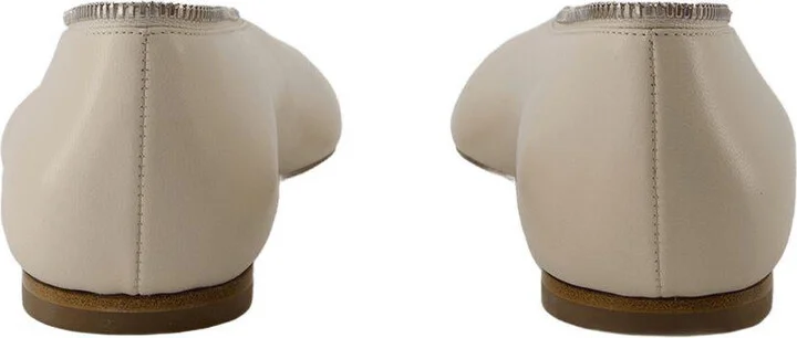 Burberry Sadler Zip Ballerinas - Image 3