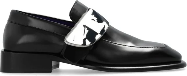 Burberry Shield Equestrian Knight Motif Loafers