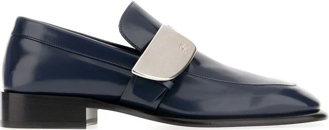 Burberry Shield Equestrian Knight Motif Loafers