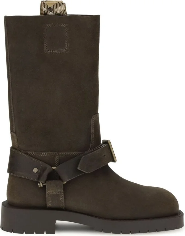 Burberry Soft Saddle Low Boots