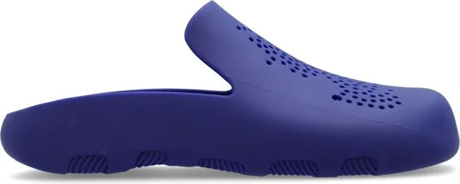 Burberry Stingray Perforated Slip-On Slides