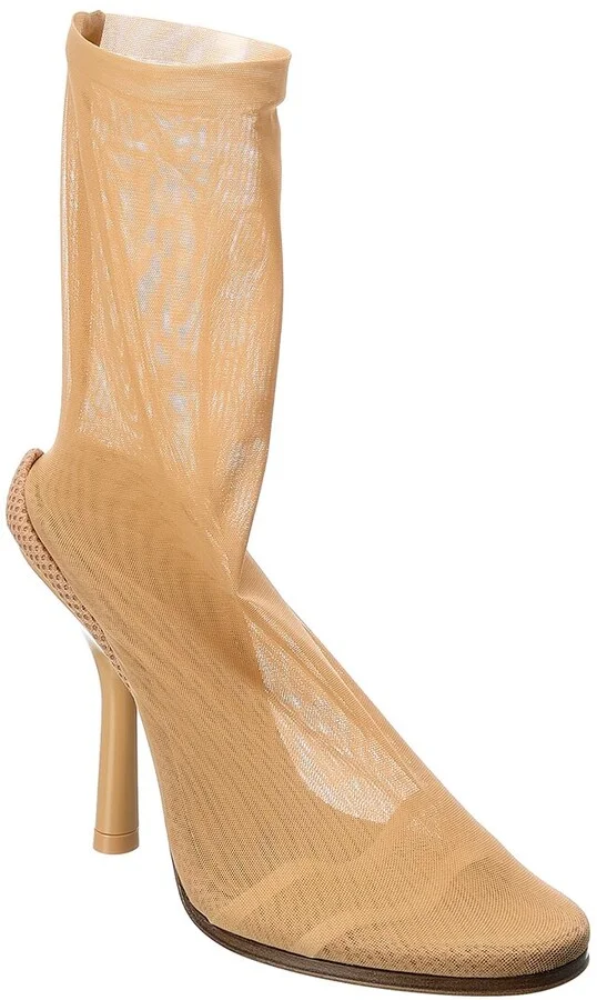 Burberry Stretch Tulle Sock Boot