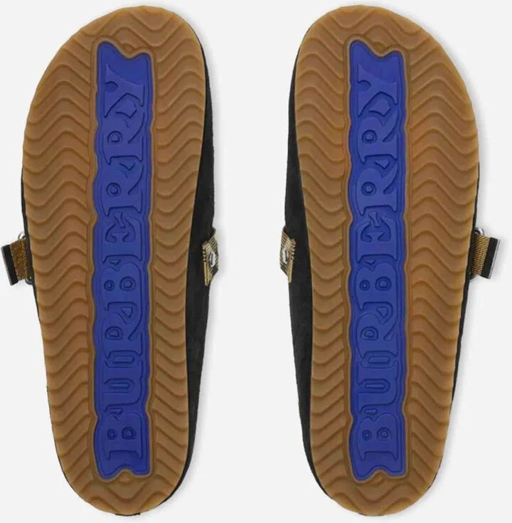 Burberry Suede Clogs - Image 5