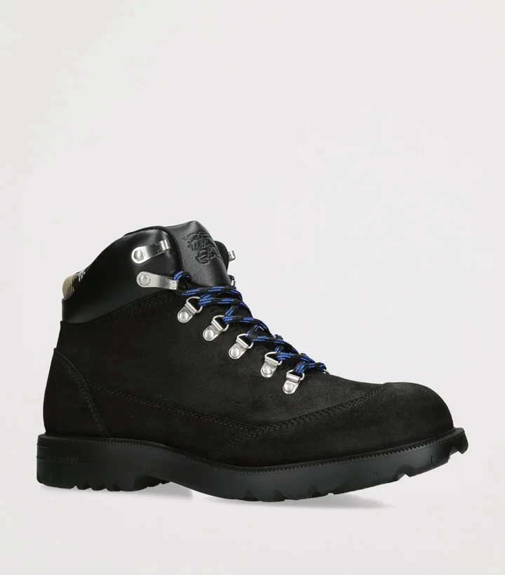Burberry Suede Moor Hiking Boots - Image 3