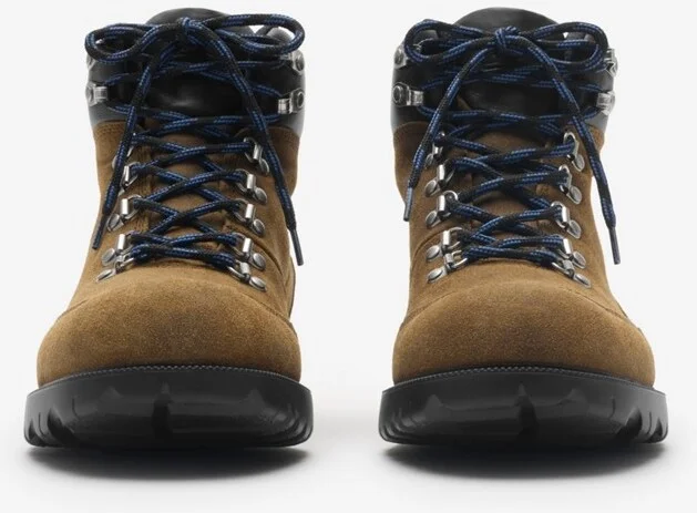 Burberry Suede Moor Hiking Boots​ Size: 41 - Image 3