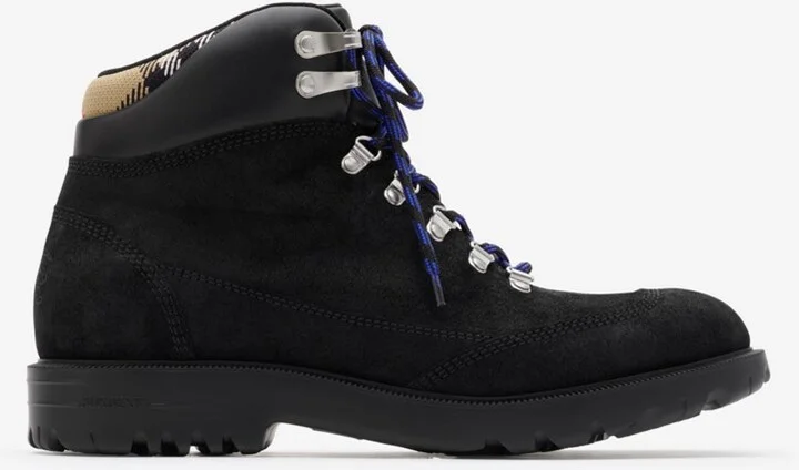 Burberry Suede Moor Hiking Boots​ Size: 42