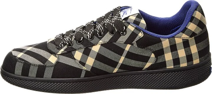 Burberry Terrace Check Canvas Sneaker - Image 2