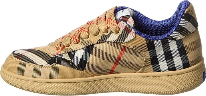 Burberry Terrace Check Canvas Sneaker - Image 2