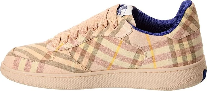 Burberry Terrace Check Canvas Sneaker - Image 2