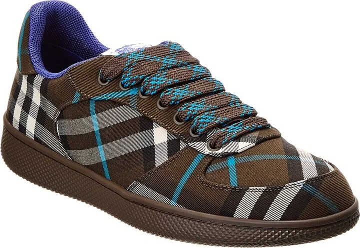 Burberry Terrace Check Canvas Sneaker